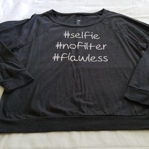 Long sleeve sweatshirt